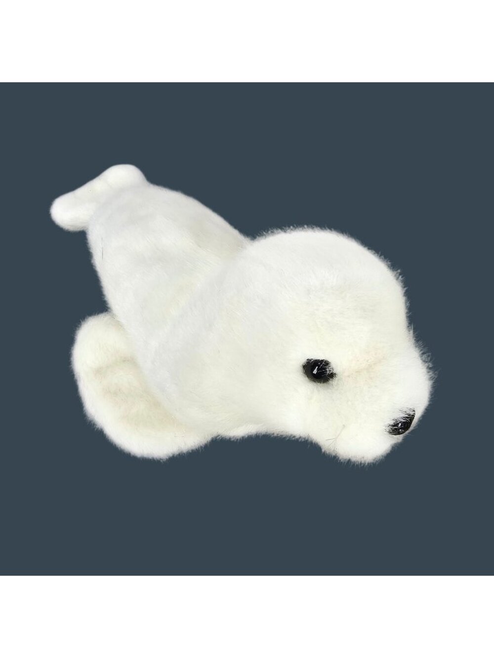 Tennessee Aquarium White Plush Seal Stuffed Animal Toy 16” Soft & Cuddly